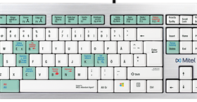 Mitel MICC Attendant Agent Telecom Keyboard